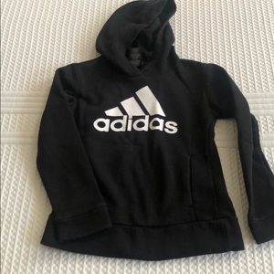 Girls adidas hoodie size 7-8